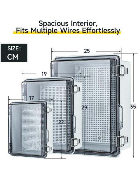 Caja de Conexiones Eléctricas IGEYAPA IP67 22.1x17x10.9cm