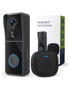 Cámara Timbre Inalámbrica MUBVIEW 1080P con Sensor PIR