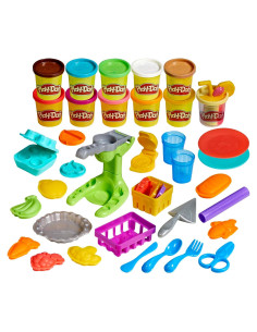 Juego de Cocina Play-Doh Mercado de Agricultores 28 Acc.