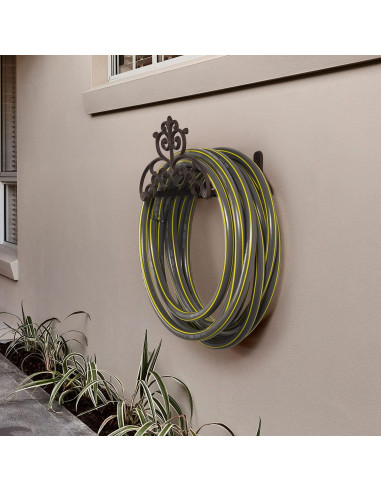 Soporte de Manguera de Jardín MyGift Hierro Fundido 1,58 kg