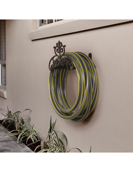 Soporte de Manguera de Jardín MyGift Hierro Fundido 1,58 kg