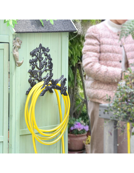 Soporte para Manguera de Jardín Sungmor Hierro Fundido 32cm