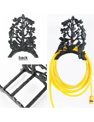 Soporte para Manguera de Jardín Sungmor Hierro Fundido 32cm