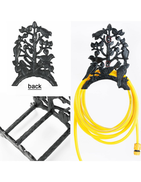 Soporte para Manguera de Jardín Sungmor Hierro Fundido 32cm