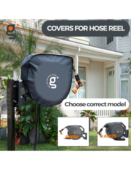 Cubierta Retráctil para Carrete de Manguera Giraffe Tools AW30/AW25