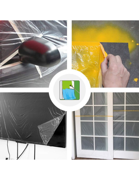 Cinta y Cortina de Enmascarar MyLifeUNIT 3 Tamaños 20m