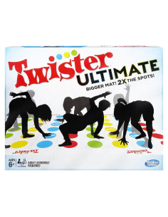 Juego Twister Ultimate Hasbro - Alfombra Grande Multicolor