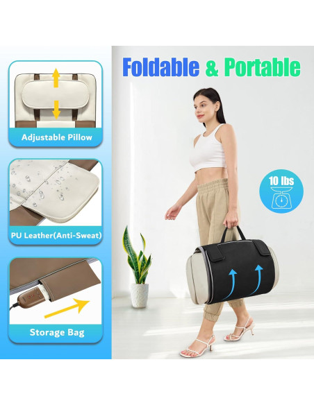 Alfombrilla de Masaje Sotion HY-8639 con Calefacción y Estiramiento