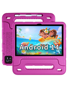 Tableta para Niños EDDBNi 10 Pulgadas 64GB Rosa