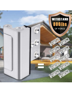 Cerradura de Refuerzo Steinwhale para Puerta 2Pack Seguridad 2