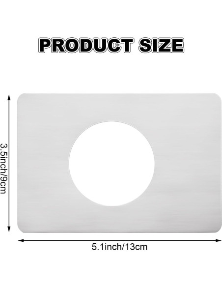 12 Placas de Refuerzo de Puerta MUXHEL Acero Inoxidable