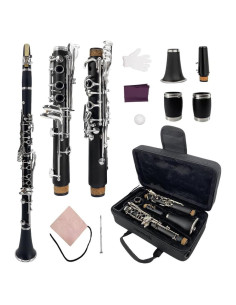 Clarinete Yinfente Clave A de Ebonita para Principiantes