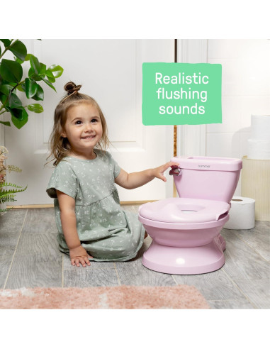 Inodoro de Entrenamiento Summer Ingenuity Mi Tamaño Rosa 22,68 kg
