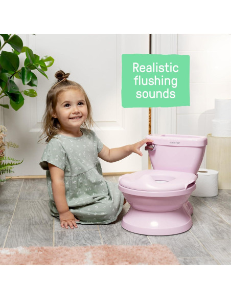 Inodoro de Entrenamiento Summer Ingenuity Mi Tamaño Rosa 22,68 kg