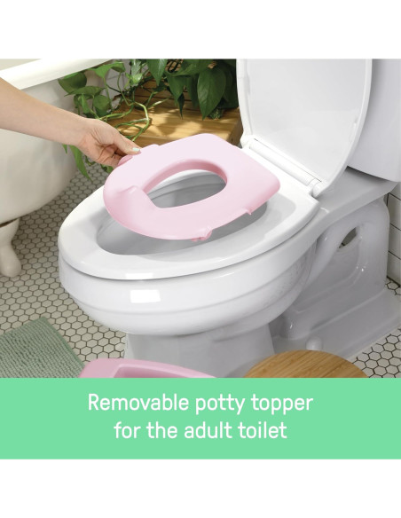 Inodoro de Entrenamiento Summer Ingenuity Mi Tamaño Rosa 22,68 kg