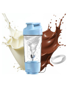 Botella Mezcladora de Proteína WONDER CORE Hurricup 0.63L Azul