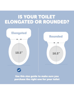 Asiento de Inodoro Alargado Jool Baby con Orinal y Cierre Lento 2