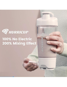 Botella Mezcladora de Proteína WONDER CORE Hurricup 0.63L Azul 2