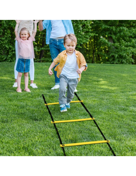 Escalera de Agilidad GHB 20 pies 12 Peldaños Entrenamiento