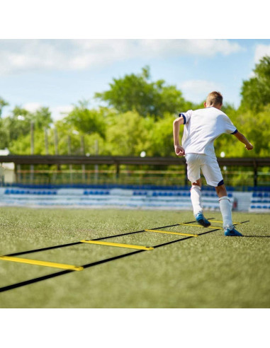 Escalera de Agilidad GHB 20 pies 12 Peldaños Entrenamiento