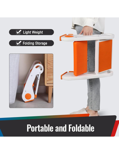Escalera Plegable para Niños STOODER 2 Pasos Antideslizante