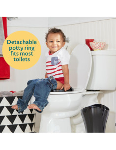 Inodoro Entrenador de Ruedas Racer El Primer Años 30 cm 2