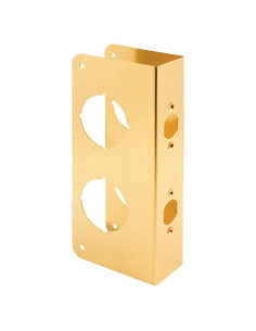 Placa de Refuerzo de Cerradura Prime-Line U 9560 Latón 4,45 cm