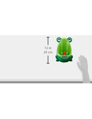 Orinal de Entrenamiento Rana Verde para Niños 2-6 Años