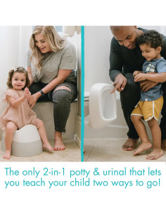 Orinal 2 en 1 The First Years - Entrenamiento Baño Niños 2