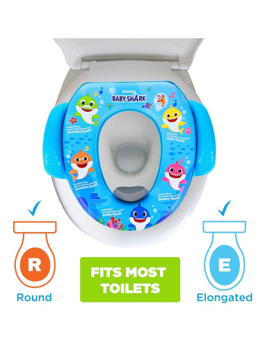 Asiento de Entrenamiento para Baño Nickelodeon Baby Shark
