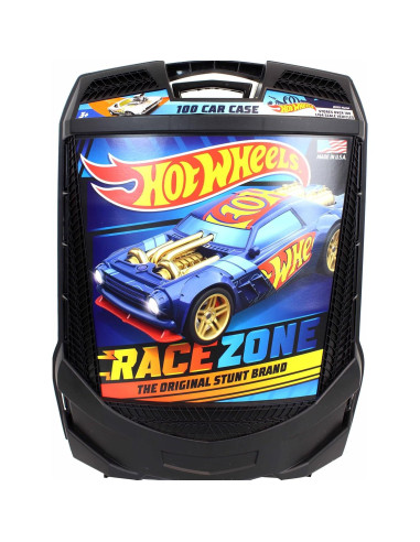 Estuche Rodante Tara Toy para 100 Autos Hot Wheels