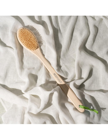 Cepillo de Baño EcoTools con Mango Largo y Cerdas Suaves