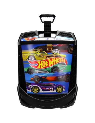 Estuche Rodante Tara Toy para 100 Autos Hot Wheels