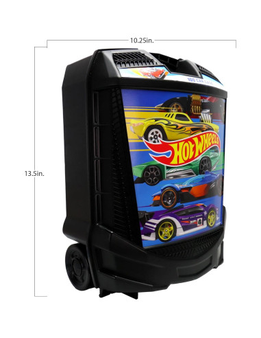 Estuche Rodante Tara Toy para 100 Autos Hot Wheels