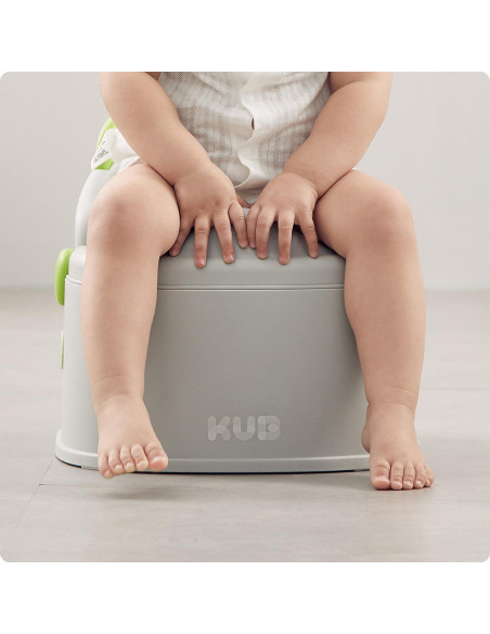 KUB Inodoro de Entrenamiento 3 en 1 para Niños Gris KUB Inodoro de Entrenamiento 3 en 1 para Niños Gris