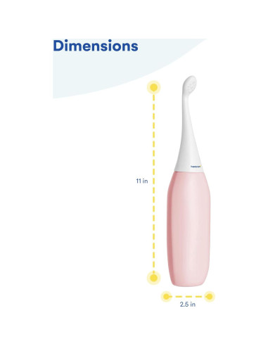 Bidet Portátil HappyPo Rosa - Ducha para el Trasero 0.09 kg