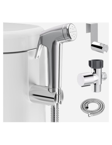 Rociador de Bidet de Mano Shineforu Acero Inoxidable 0.72kg