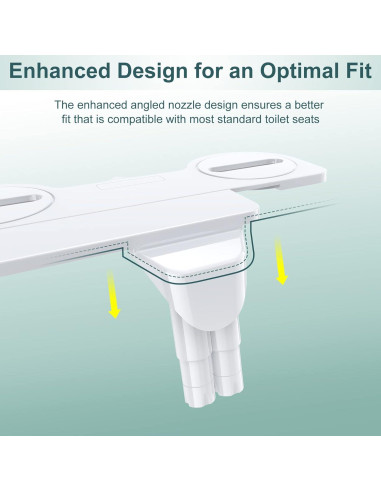 Bidet Shikitek Ultra Delgado Autolimpiante Plata