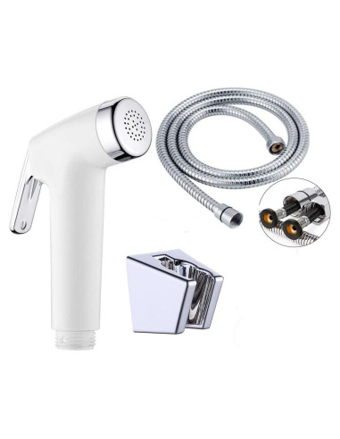 Pulverizador de Bidet de Mano LikeHome ABS Blanco 1,2m