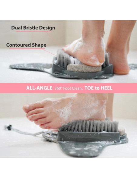 Alfombrilla de Ducha Efforest con Piedra Pómez Antideslizante