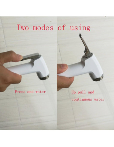 Pulverizador de Bidet de Mano LikeHome ABS Blanco 1,2m