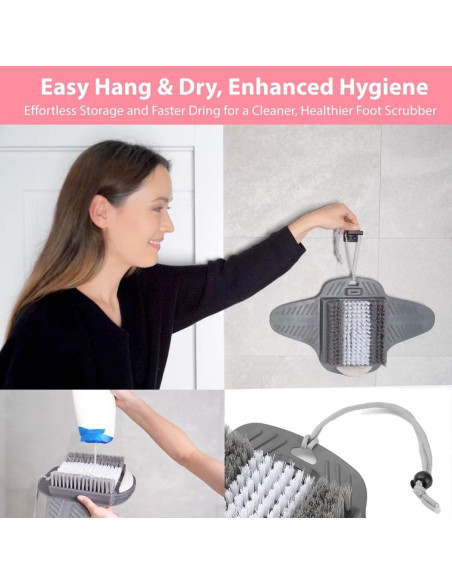 Alfombrilla de Ducha Efforest con Piedra Pómez Antideslizante