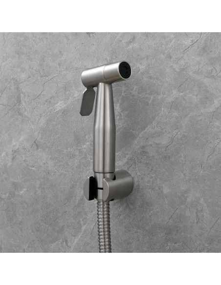Rociador de Bidet de Mano Tecmolog Acero Inoxidable WS024