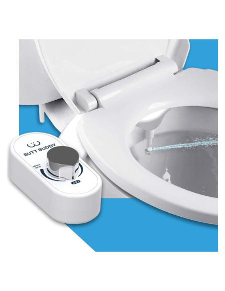Bidet de Agua Fresca Butt Buddy - Instalación Fácil, Universal Bidet de Agua Fresca Butt Buddy - Instalación Fácil, Universal
