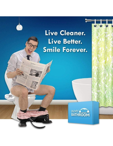 Bidet de Agua Fresca Butt Buddy - Instalación Fácil, Universal