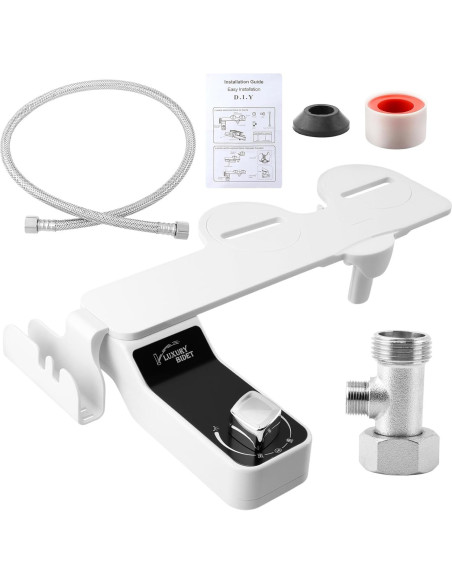 Accesorio de Bidet No Eléctrico LVOERTUIG Doble Boquilla