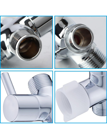 Rociador de Bidet de Mano Fat-Cattie Adaptador T de Latón Rociador de Bidet de Mano Fat-Cattie Adaptador T de Latón