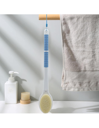 Cepillo de Ducha Honomo Doble Cara Mango Extra Largo 52 cm