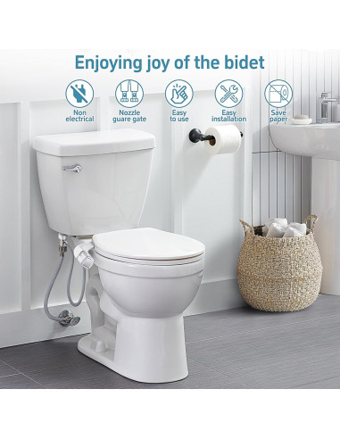 Accesorio de Bidet Shineforu Ultra Delgado Doble Modo