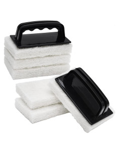 Estropajos con Mango YoleShy, Almohadillas de Limpieza Sin Rayar